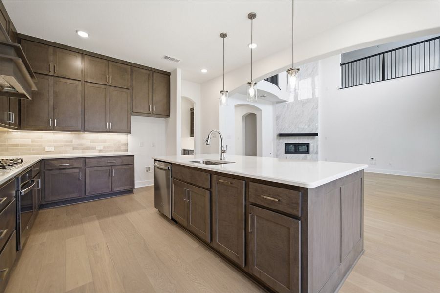 Furnished interior view inside a new home in Sonoma Verde, Rockwall (Image 11).
