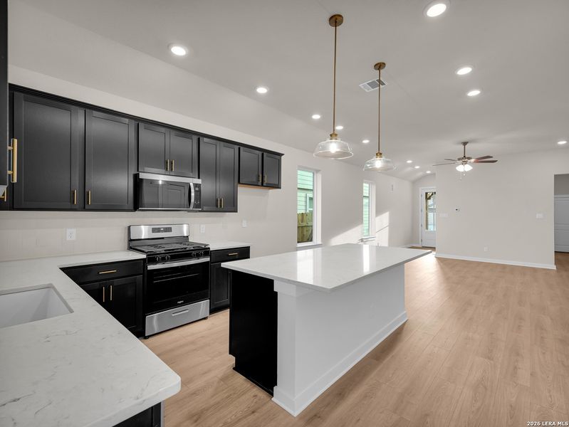 Furnished interior view inside a new home in Veranda, San Antonio (Image 8).