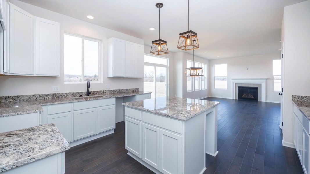 Representative furnished interior of a home built from the The Kettering by Norfolk Homes in Preserve at Magnolia Park, Jackson (Image 12).