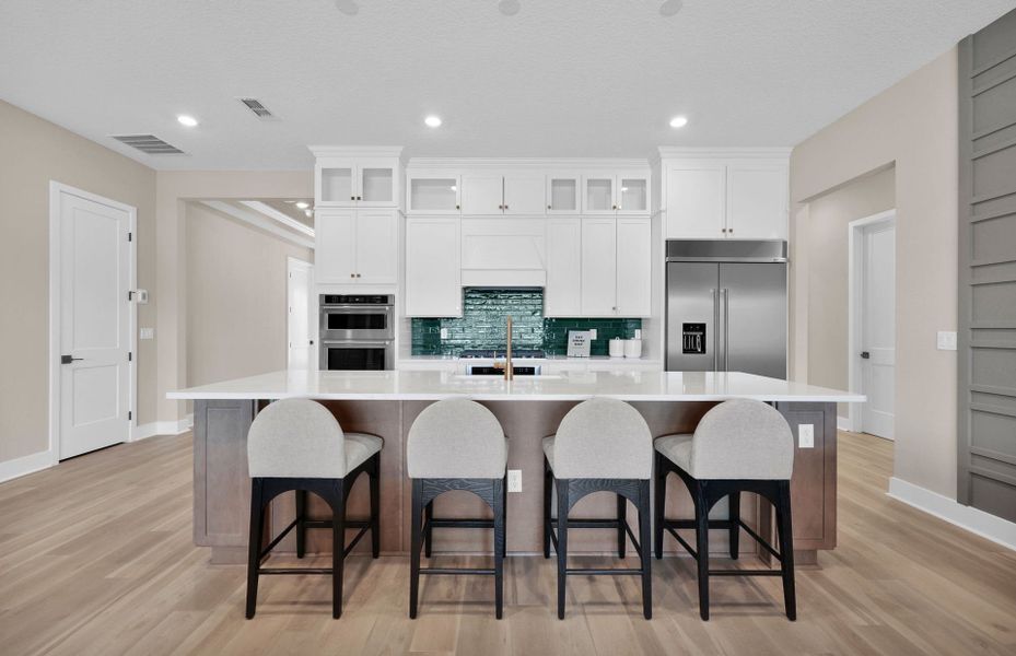 Furnished interior view inside a new home in The Landings at Saint Johns, St. Johns (Image 9).