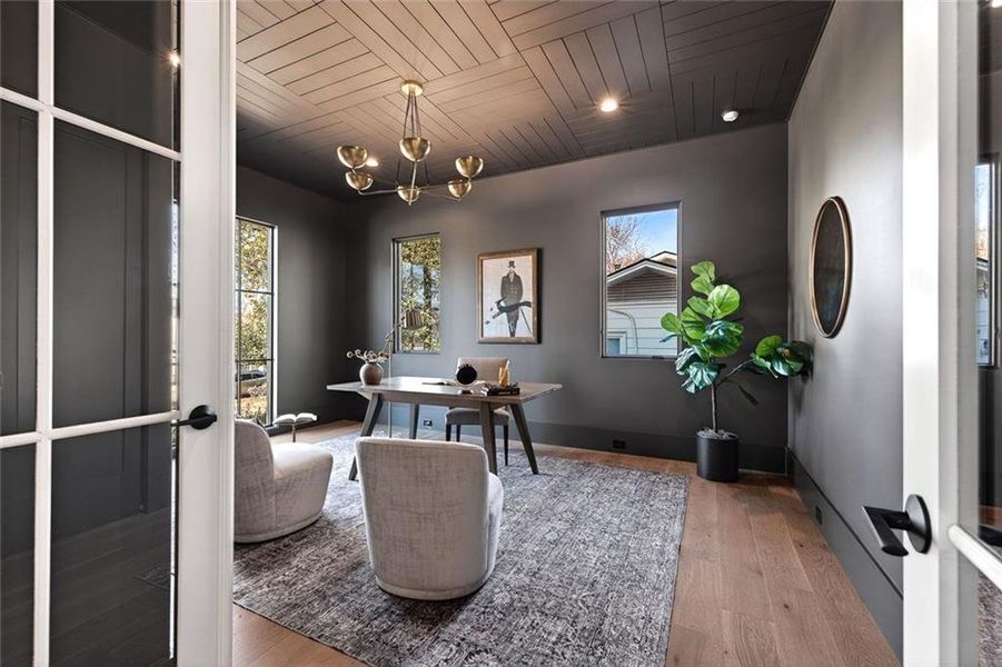 Furnished interior view inside a new home in , Atlanta (Image 45). Furnished interior view inside a new home in , Atlanta (Image 45).