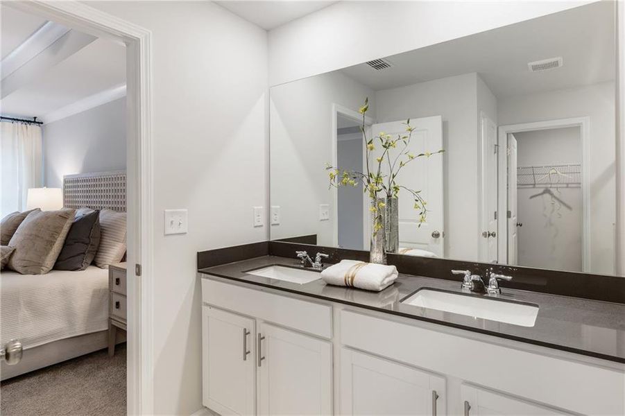 Furnished interior view inside a new home in , Conyers (Image 19).