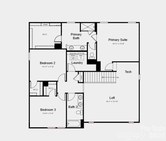 Additional Highlights Include: study in place of flex space, extended RevWood flooring on main level, freestanding gas range, trash roll out cabinet in kitchen, and upgraded cabinet hardware.