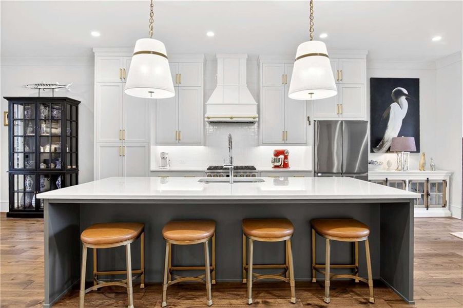 Furnished interior view inside a new home in , Roswell (Image 5).