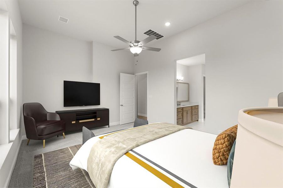 Furnished interior view inside a new home in Talia, Mesquite (Image 5). Furnished interior view inside a new home in Talia, Mesquite (Image 5).