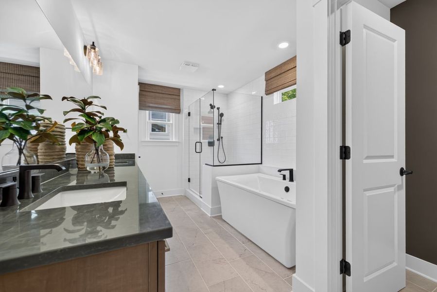 Representative furnished interior of a home built from the Newlyn by Pulte Homes in Bleckley Station, Ball Ground (Image 7). Representative furnished interior of a home built from the Newlyn by Pulte Homes in Bleckley Station, Ball Ground (Image 7).