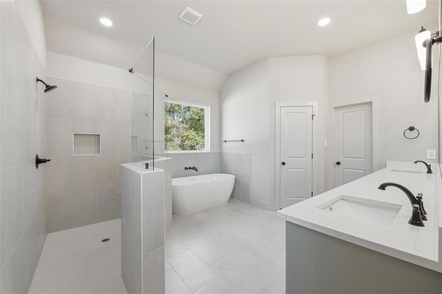 Furnished interior view inside a new home in , Poolville (Image 9).