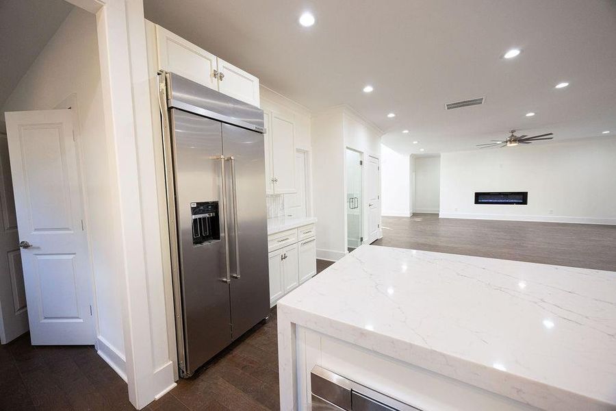 Furnished interior view inside a new home in , Atlanta (Image 15).