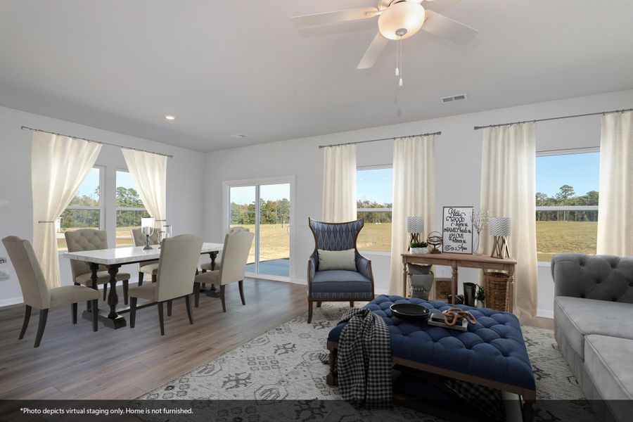 Furnished interior view inside a new home in Jordan Grove, Conway (Image 7). Furnished interior view inside a new home in Jordan Grove, Conway (Image 7).