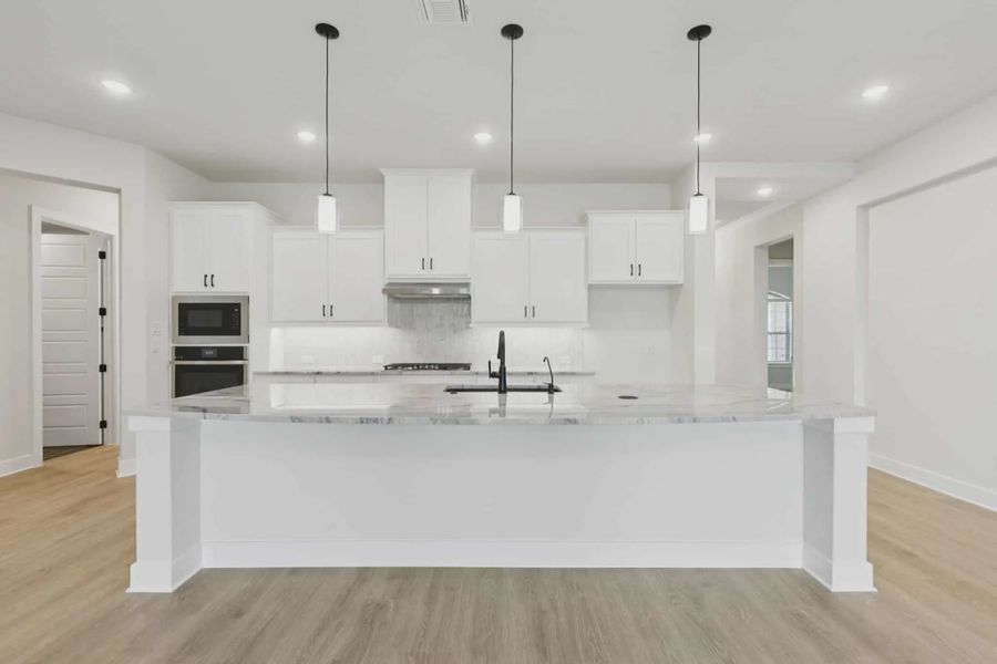 Furnished interior view inside a new home in Trinity Falls, McKinney (Image 4). Furnished interior view inside a new home in Trinity Falls, McKinney (Image 4).
