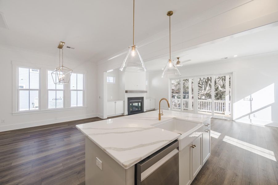 Furnished interior view inside a new home in Mount Pleasant Homes, Mount Pleasant (Image 9).