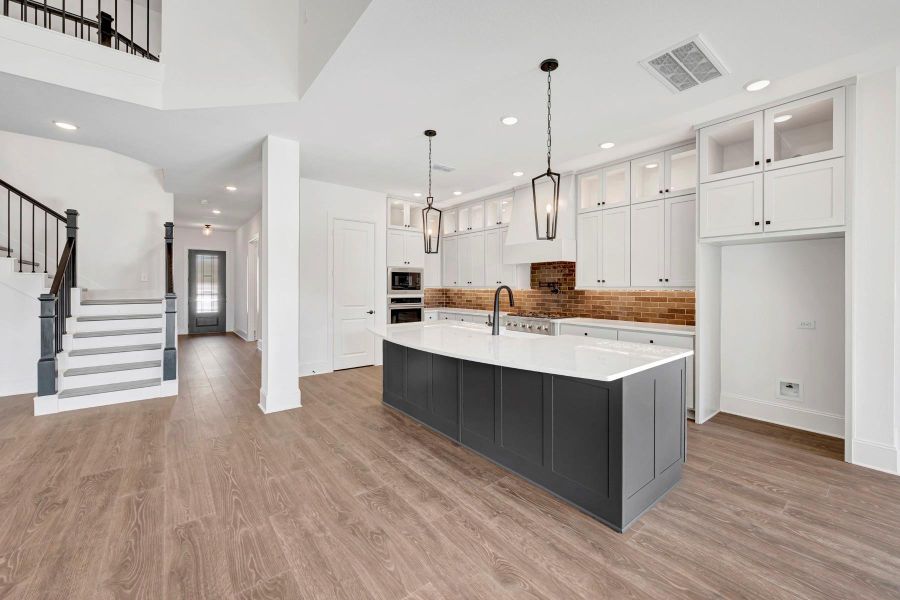 Furnished interior view inside a new home in The Meadows at Imperial Oaks, Conroe (Image 12). Furnished interior view inside a new home in The Meadows at Imperial Oaks, Conroe (Image 12).