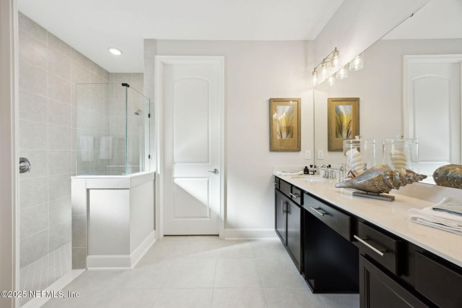 Furnished interior view inside a new home in Katie Cove, Jacksonville (Image 8). Furnished interior view inside a new home in Katie Cove, Jacksonville (Image 8).