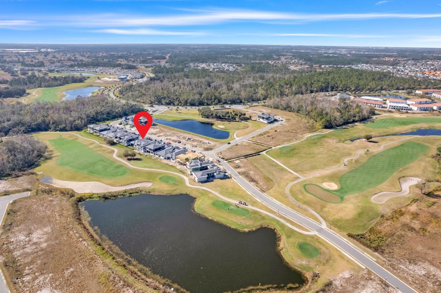 Representative exterior photo of a completed home built from the Marbella by ABD Development in Hampton Green at Providence, Davenport, FL (Image 29).