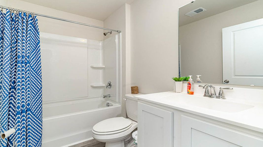 Furnished interior view inside a new home in Auberon Woods, Conway (Image 15). Furnished interior view inside a new home in Auberon Woods, Conway (Image 15).