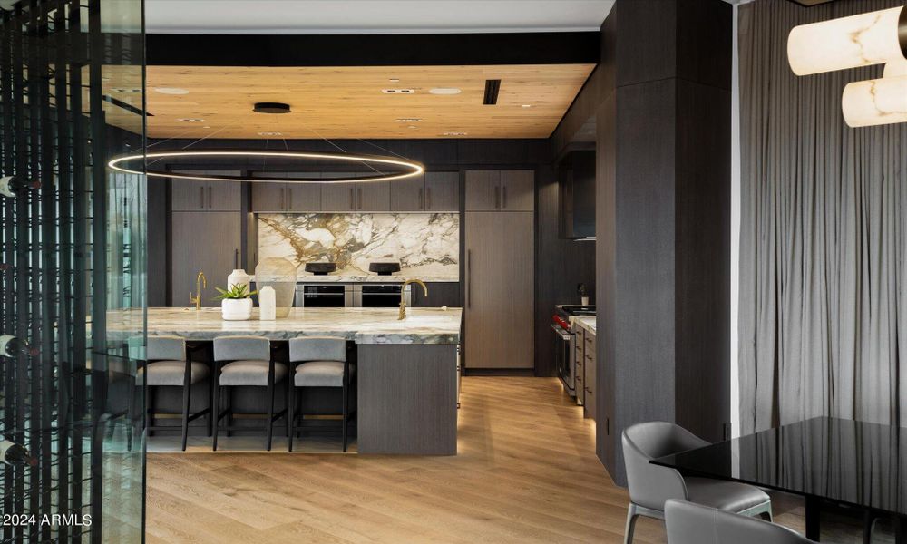 Expansive Chef's Kitchen