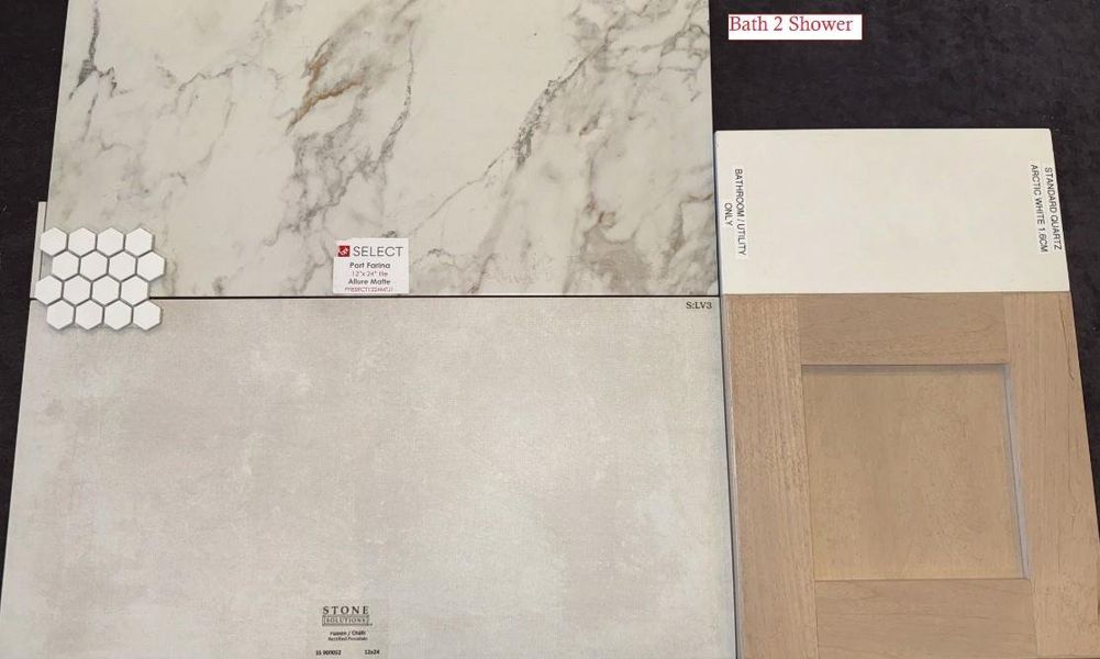Sample of building materials used in homes in Meridiana 70', Manvel (Image 5).
