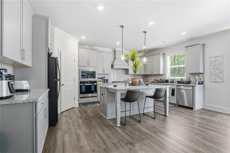 Furnished interior view inside a new home in , Newnan (Image 15).
