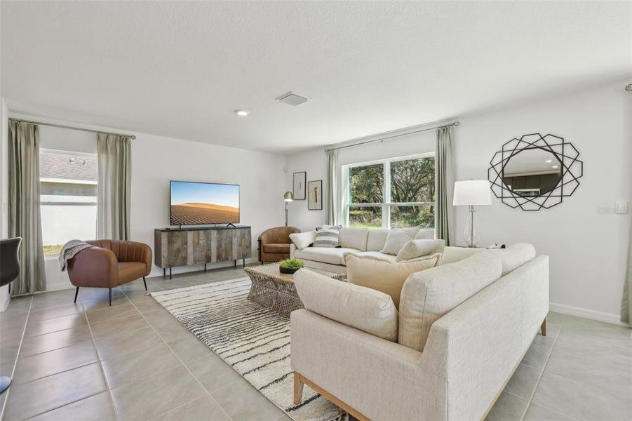 Furnished interior view inside a new home in Sherman Oaks, Brooksville (Image 21). Furnished interior view inside a new home in Sherman Oaks, Brooksville (Image 21).