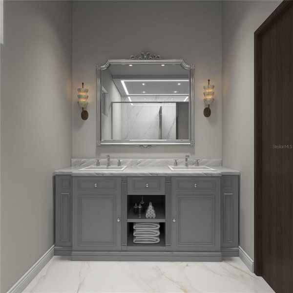 Upstairs Primary Sink Upstairs Primary Sink