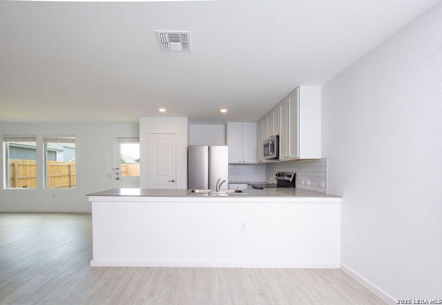 Furnished interior view inside a new home in Somerset Meadows, San Antonio (Image 3).
