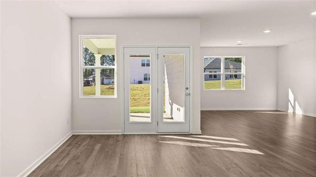 Spacious, unfurnished interior of a new home in Oakchase at Hampton, Hampton (Image 20).