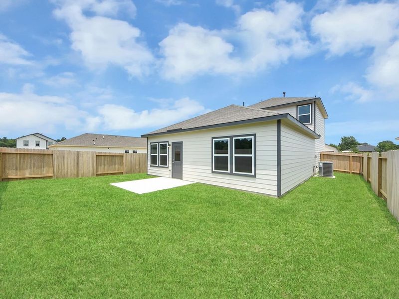 Exterior details and patio area of a home in The Villages at WestPointe, Dayton (Image 4).
