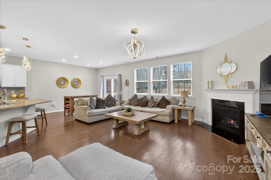 Furnished interior view inside a new home in , Mint Hill (Image 28).
