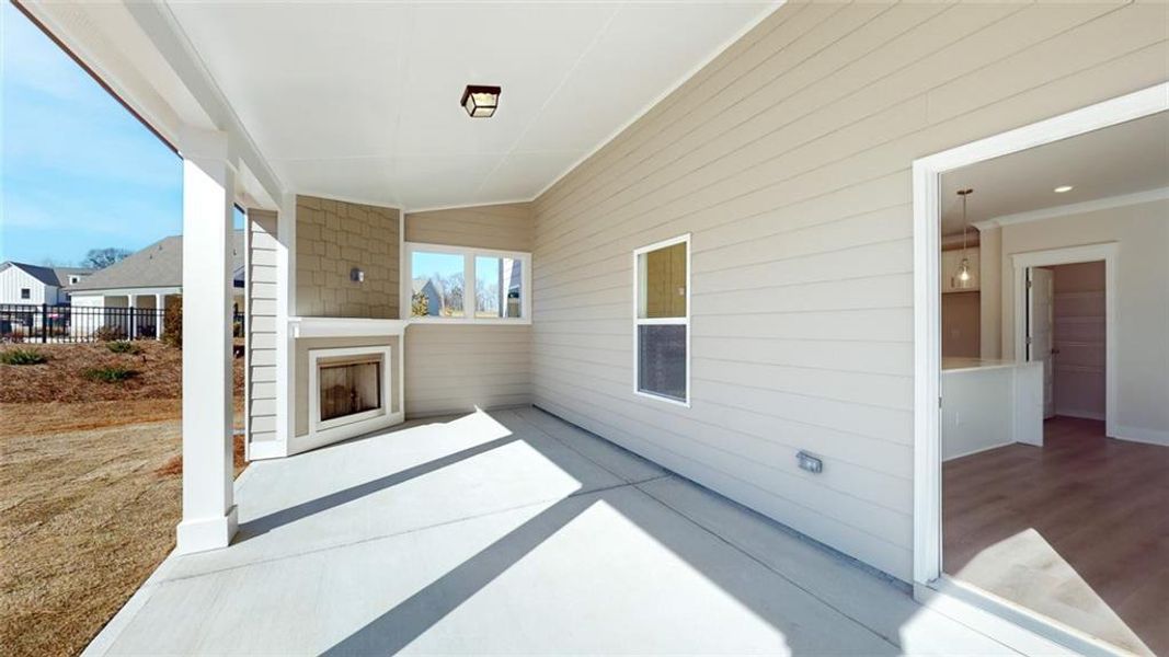 Exterior details and patio area of a home in Ponderosa Farms Manor, Gainesville (Image 23). Exterior details and patio area of a home in Ponderosa Farms Manor, Gainesville (Image 23).