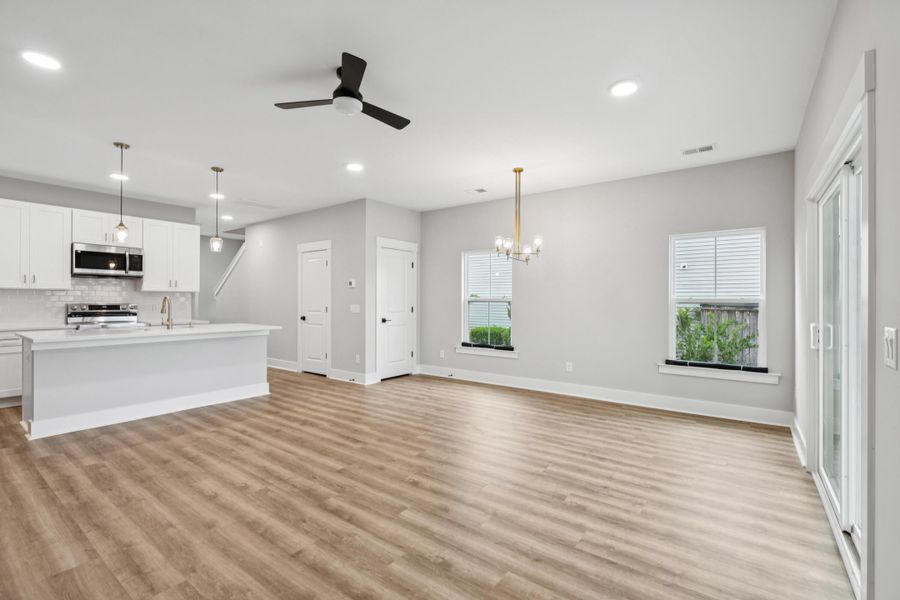 Furnished interior view inside a new home in , Goose Creek (Image 8).