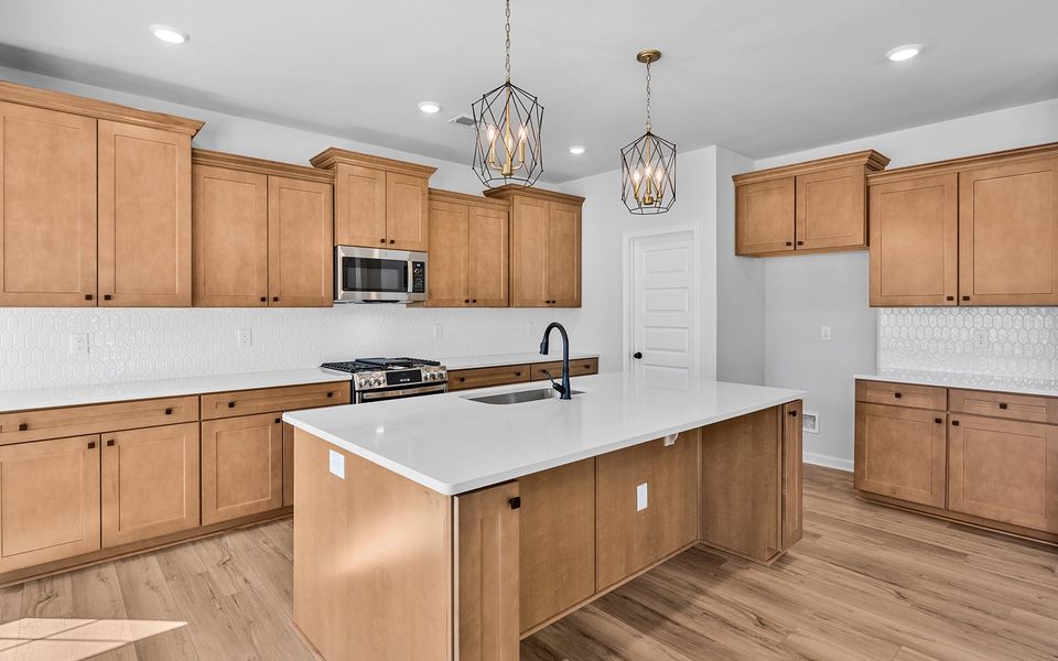 Furnished interior view inside a new home in Fieldstone, Lexington (Image 16).