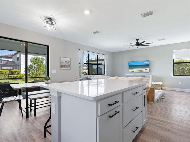 Furnished interior view inside a new home in , Lakewood Ranch (Image 38).