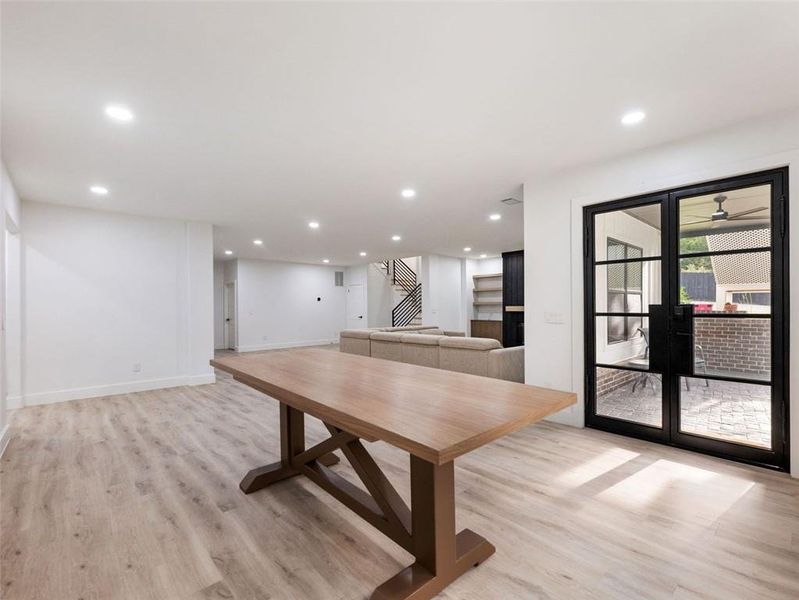 Furnished interior view inside a new home in , Cumming (Image 35).