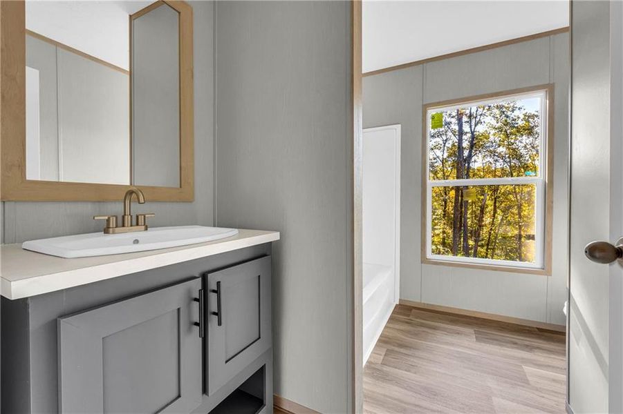 Furnished interior view inside a new home in , Ball Ground (Image 13).