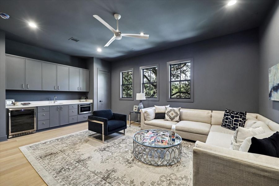 Furnished interior view inside a new home in , Houston (Image 5).