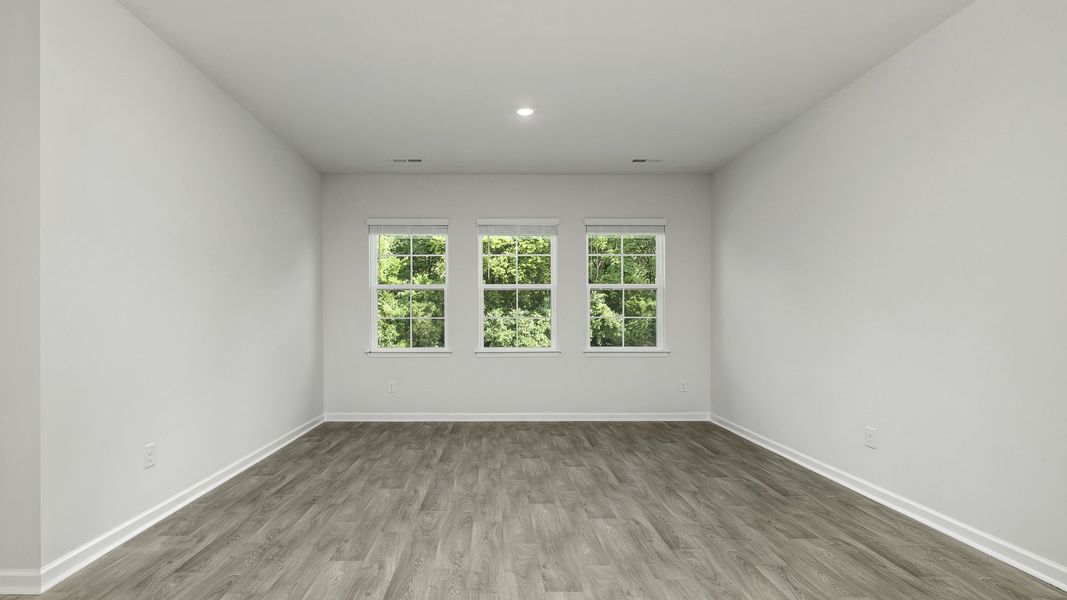 Representative unfurnished interior of a home built from the Dylan by D.R. Horton in Waverly Place, Linwood (Image 21). Representative unfurnished interior of a home built from the Dylan by D.R. Horton in Waverly Place, Linwood (Image 21).