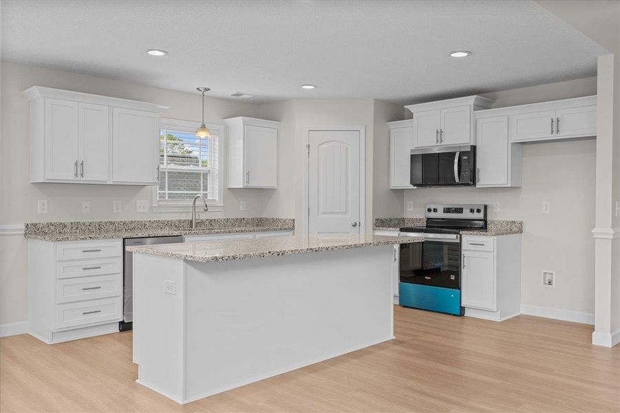 Furnished interior view inside a new home in Fall Creek, Inman (Image 5).
