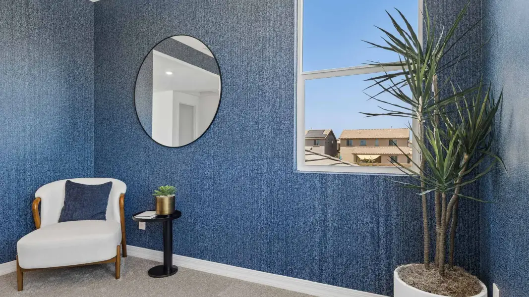 Furnished interior view inside a new home in El Cidro, Goodyear (Image 31).