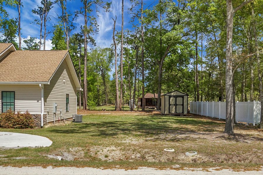Exterior details and patio area of a home in , Walterboro (Image 4). Exterior details and patio area of a home in , Walterboro (Image 4).