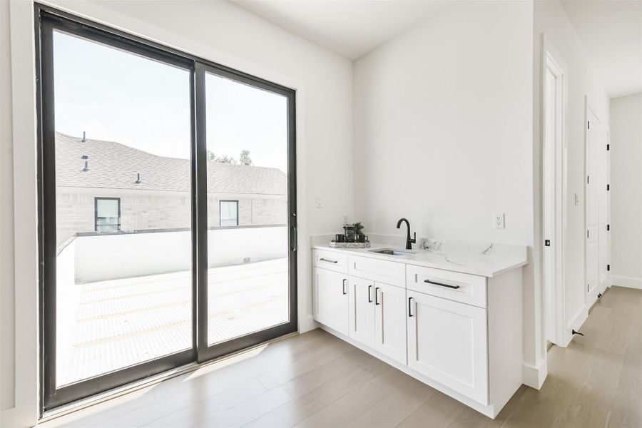 Furnished interior view inside a new home in , Houston (Image 17).