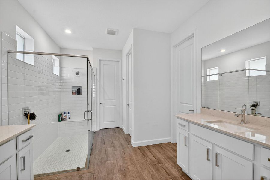 Furnished interior view inside a new home in , Loxahatchee (Image 48).