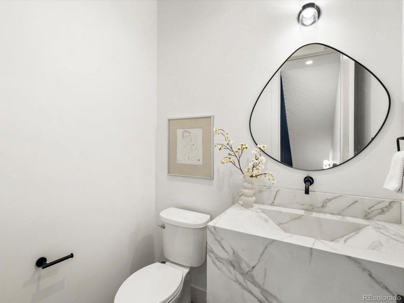 Furnished interior view inside a new home in , Denver (Image 5).