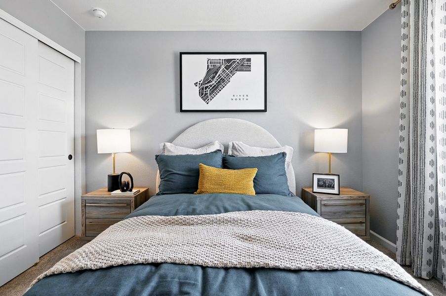 Furnished interior view inside a new home in Parterre, Thornton (Image 13).