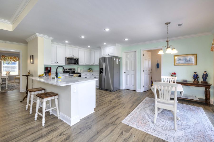 Furnished interior view inside a new home in , Manning (Image 32).