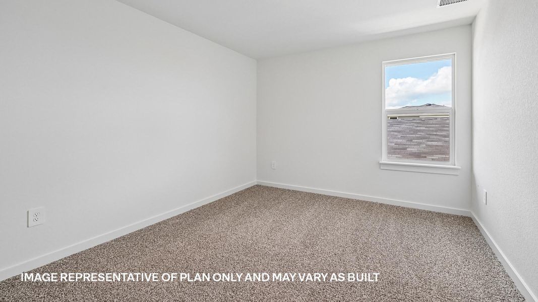Spacious, unfurnished interior of a new home in Frontier, Mustang Ridge (Image 24).