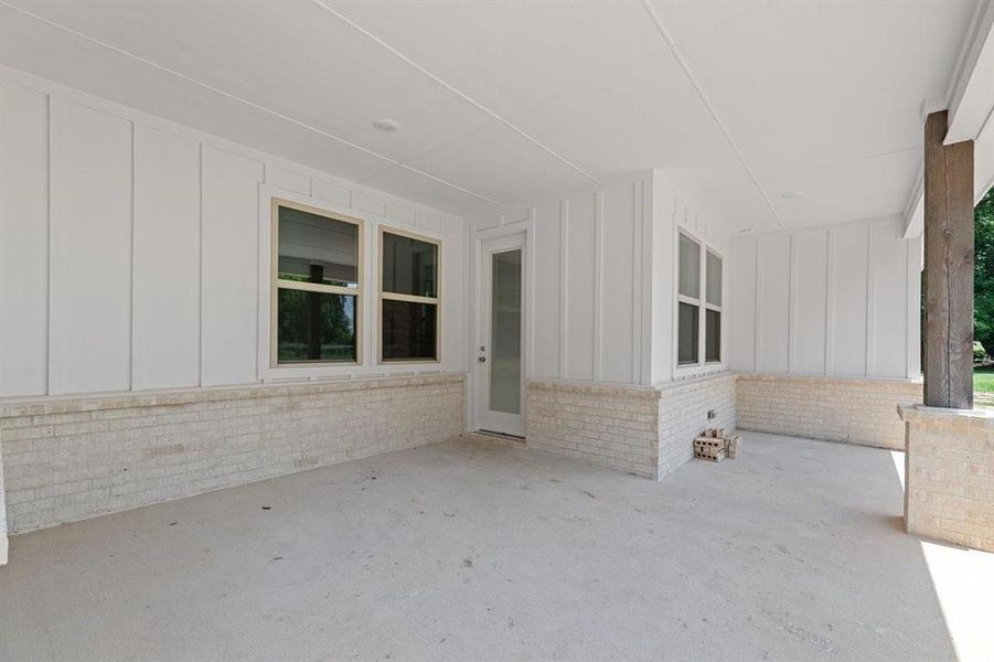 Exterior details and patio area of a home in , Emory (Image 15). Exterior details and patio area of a home in , Emory (Image 15).