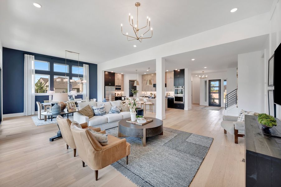 The Tomball - Family Room