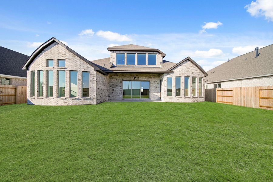 Exterior details and patio area of a home in Valencia 70', Manvel (Image 18). Exterior details and patio area of a home in Valencia 70', Manvel (Image 18).