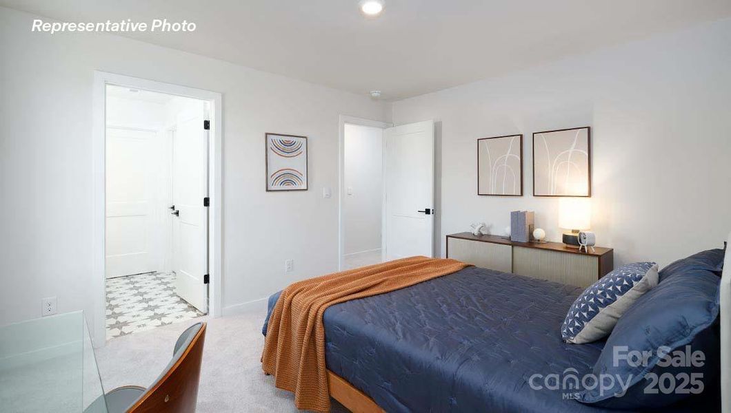 Furnished interior view inside a new home in Westport, York (Image 4).