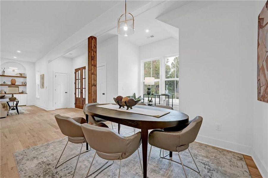 Furnished interior view inside a new home in , Decatur (Image 25).